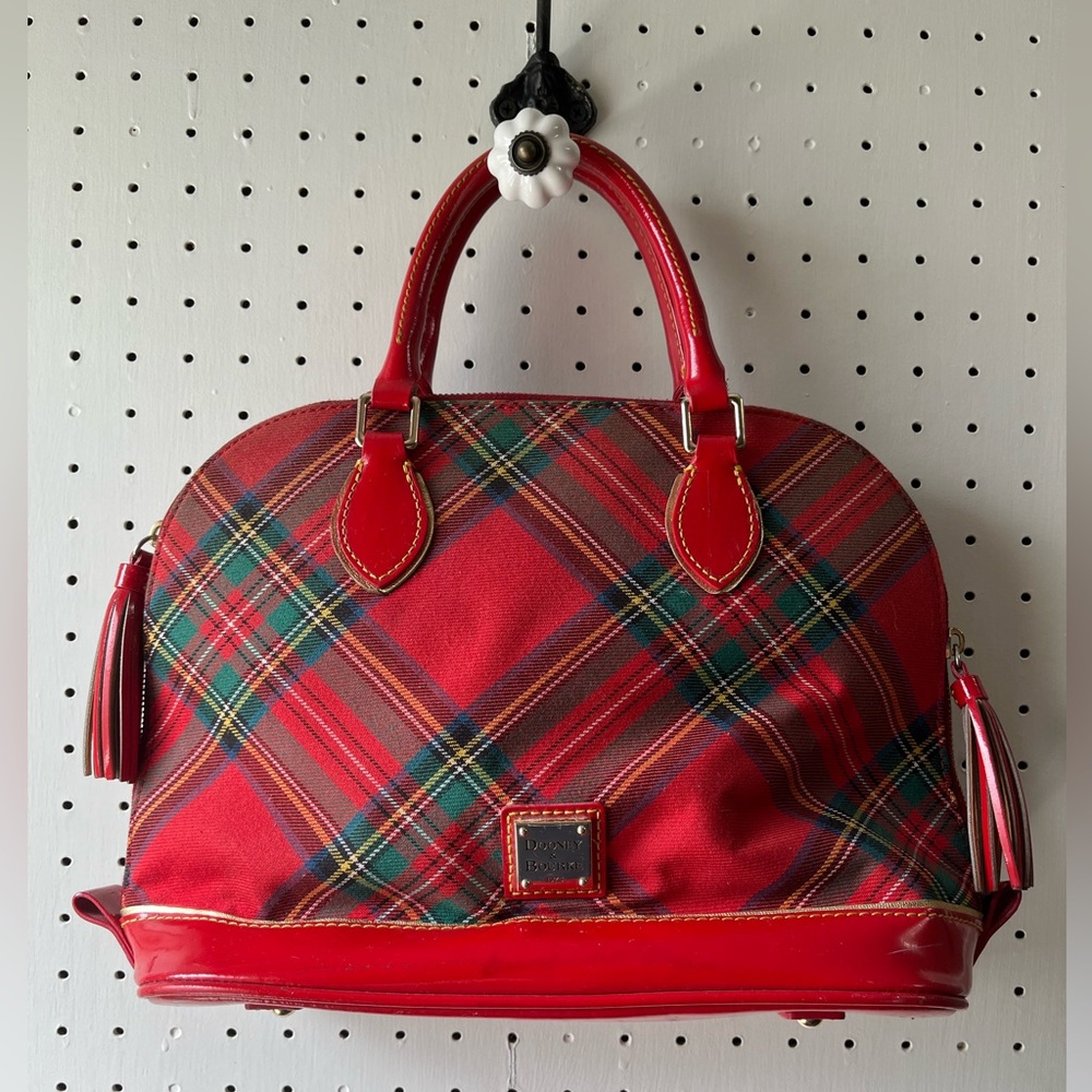 Loved Dooney & Bourke Medium Plaid Satchel